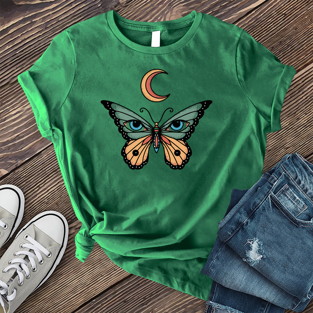 Lunar Seeing Eye Butterfly T-Shirt T-Shirt tshirts.com Heather Kelly S 
