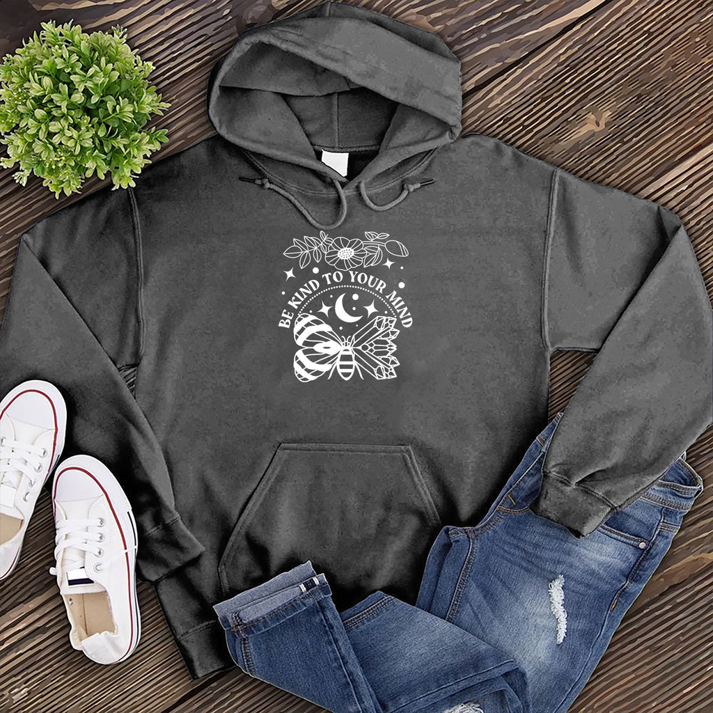 Be Kind to Your Mind Hoodie Hoodie Tshirts.com Charcoal Heather S 
