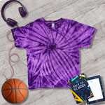 Purple Cyclone Youth T-Shirt Image