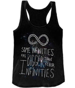 The Fault In Our Stars - Some Infinities Girls Tank Top Image