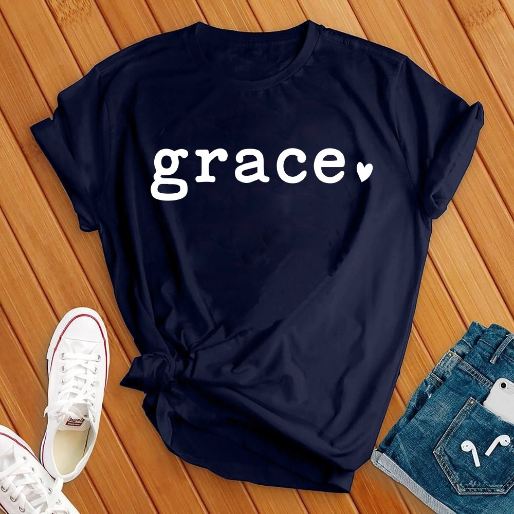 Grace T-Shirt T-Shirt tshirts.com Navy S 