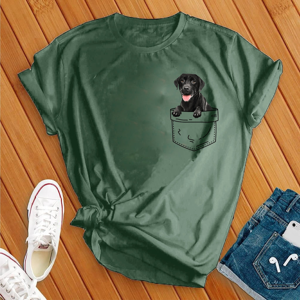 Labrador Best Friend T-Shirt T-Shirt Tshirts.com Military Green S 