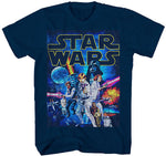 Star Wars Battle Cover Team Up Youth T-Shirt Image