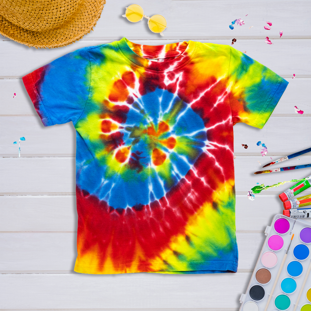 Classic Rainbow Toddler T-Shirt Inventory Dyenomite   
