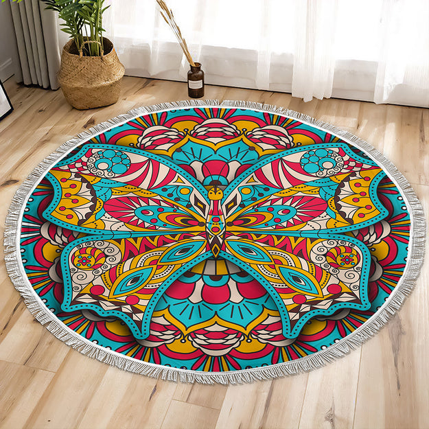 Butterfly Circle Tapestry Image