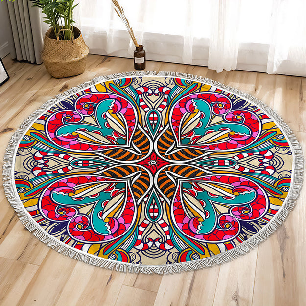 Hearts Circle Tapestry Image