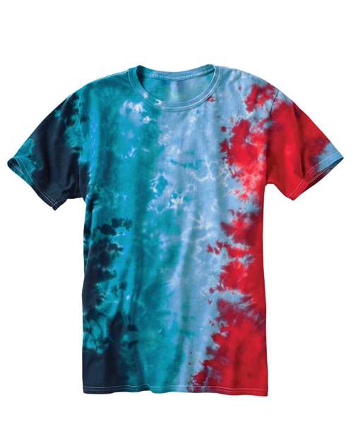 USA Slushie Crinkle T-Shirt T-Shirt Dyenomite   