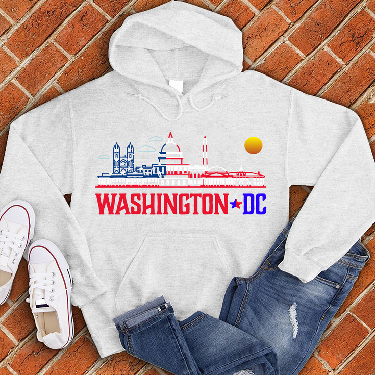 American Washington DC Hoodie Image