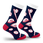 Baseball & Bat Socks Image