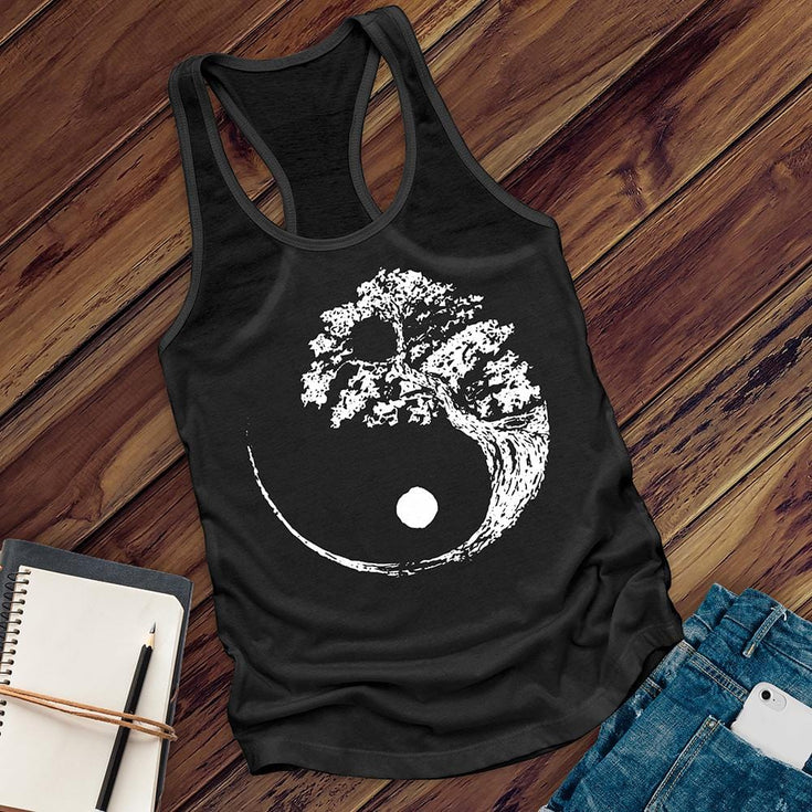 bonsai tree yin yang Yin Yang Bonsai Women's Tank