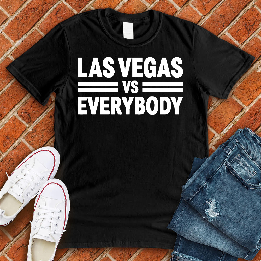 Las Vegas Vs Everybody Alternate T-Shirt T-Shirt tshirts.com Black L 