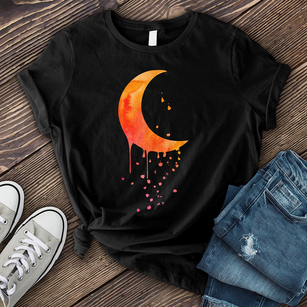 Melting Moon T-Shirt Image