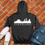 Cleveland on my back Alternate Hoodie Image