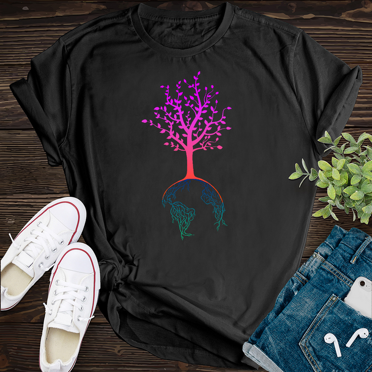 Blooming World T-Shirt Image