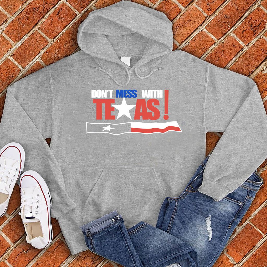 Don't Mess With Texas Flag Hoodie Hoodie tshirts.com Grey Heather S 