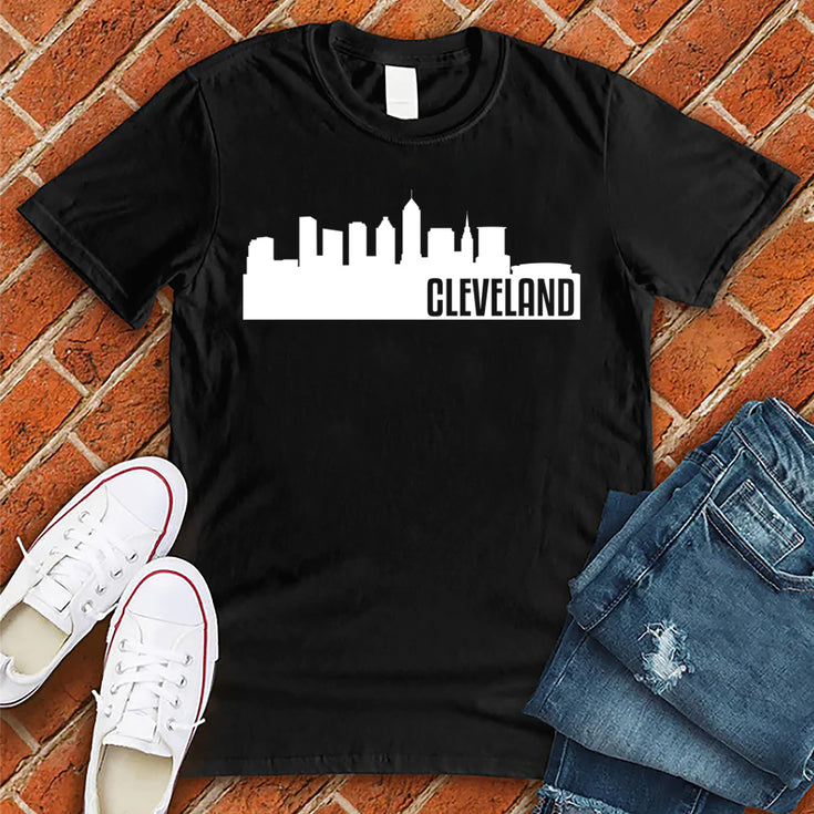 Cleveland In the Skyline T-Shirt Image