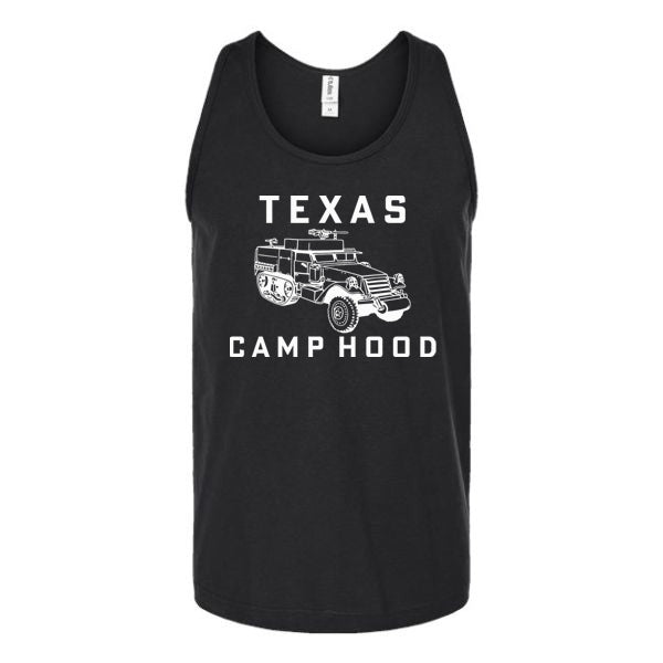 Camp Hood Texas Unisex Tank Top Tank Top tshirts.com Black S 