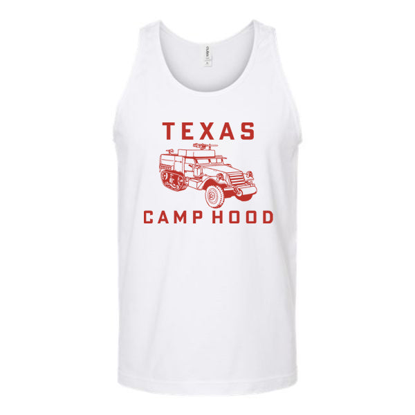 Camp Hood Texas Unisex Tank Top Tank Top tshirts.com White S 