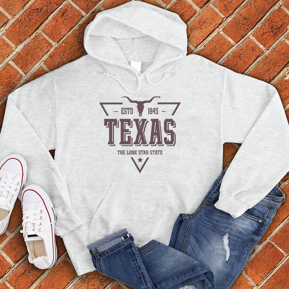 Texas Vintage Lone Star Hoodie Hoodie tshirts.com White S 