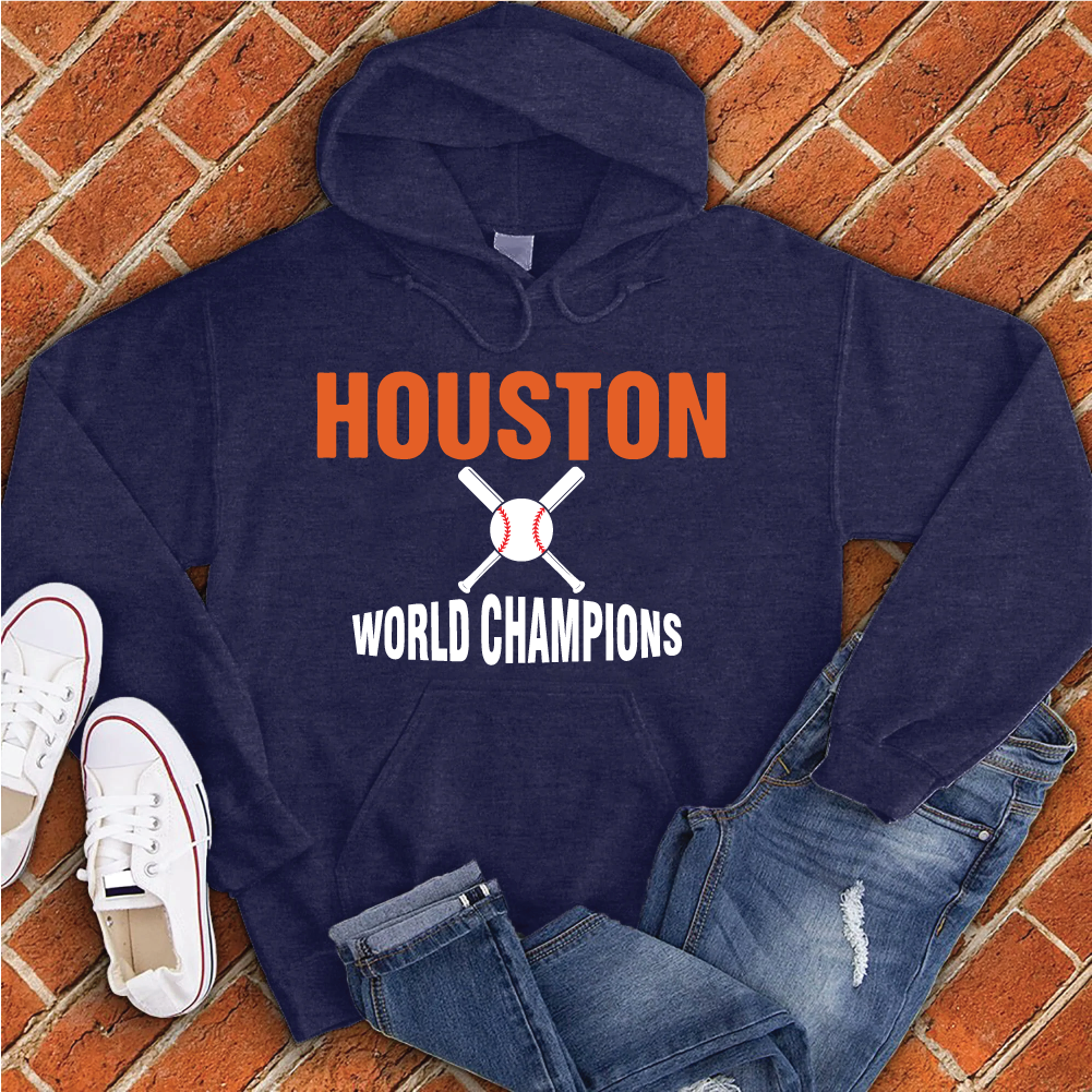 Houston World Champions Hoodie Hoodie tshirts.com Classic Navy S 