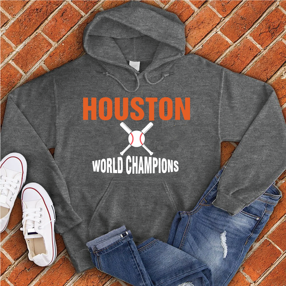 Houston World Champions Hoodie Hoodie tshirts.com Charcoal Heather S 