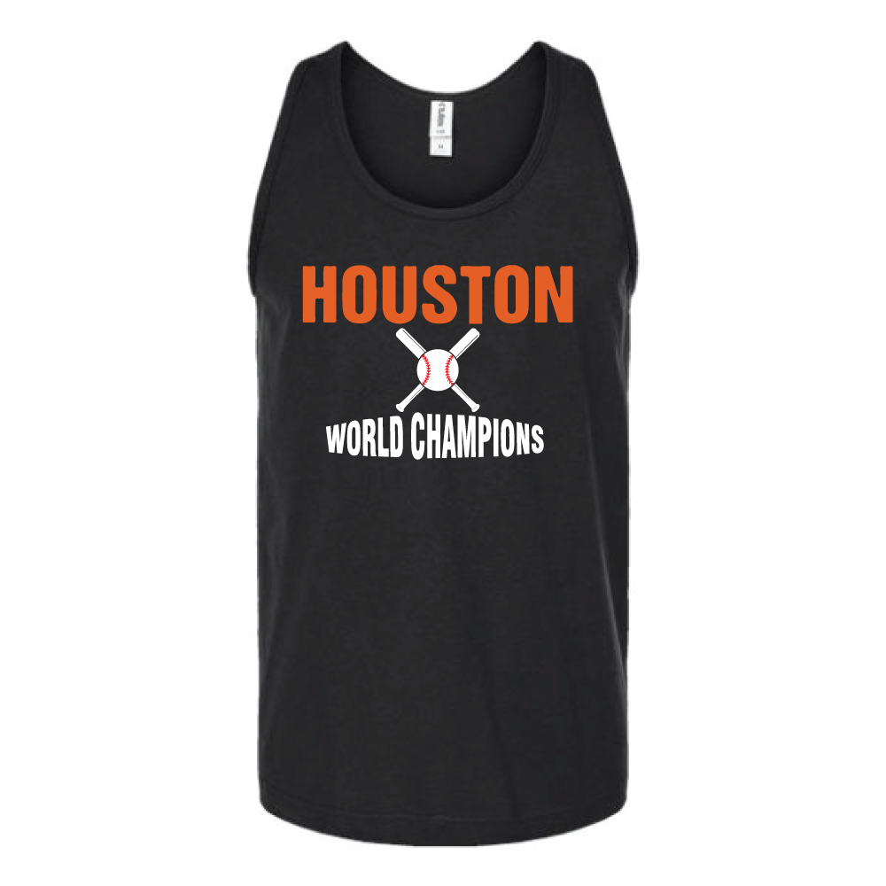 Houston World Champions Unisex Tank Top Tank Top tshirts.com Black S 