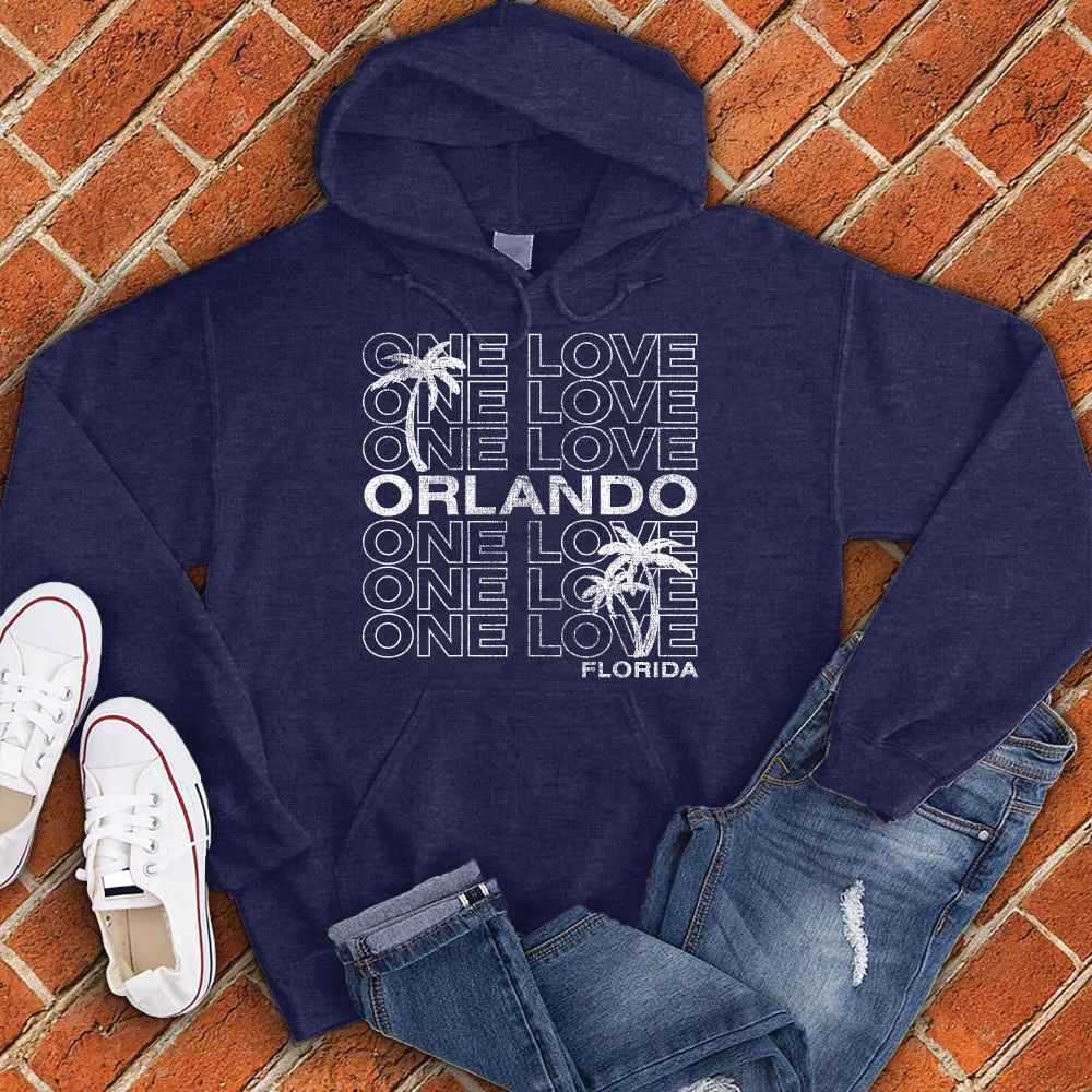 One Love Orlando Hoodie Hoodie tshirts.com Classic Navy S 