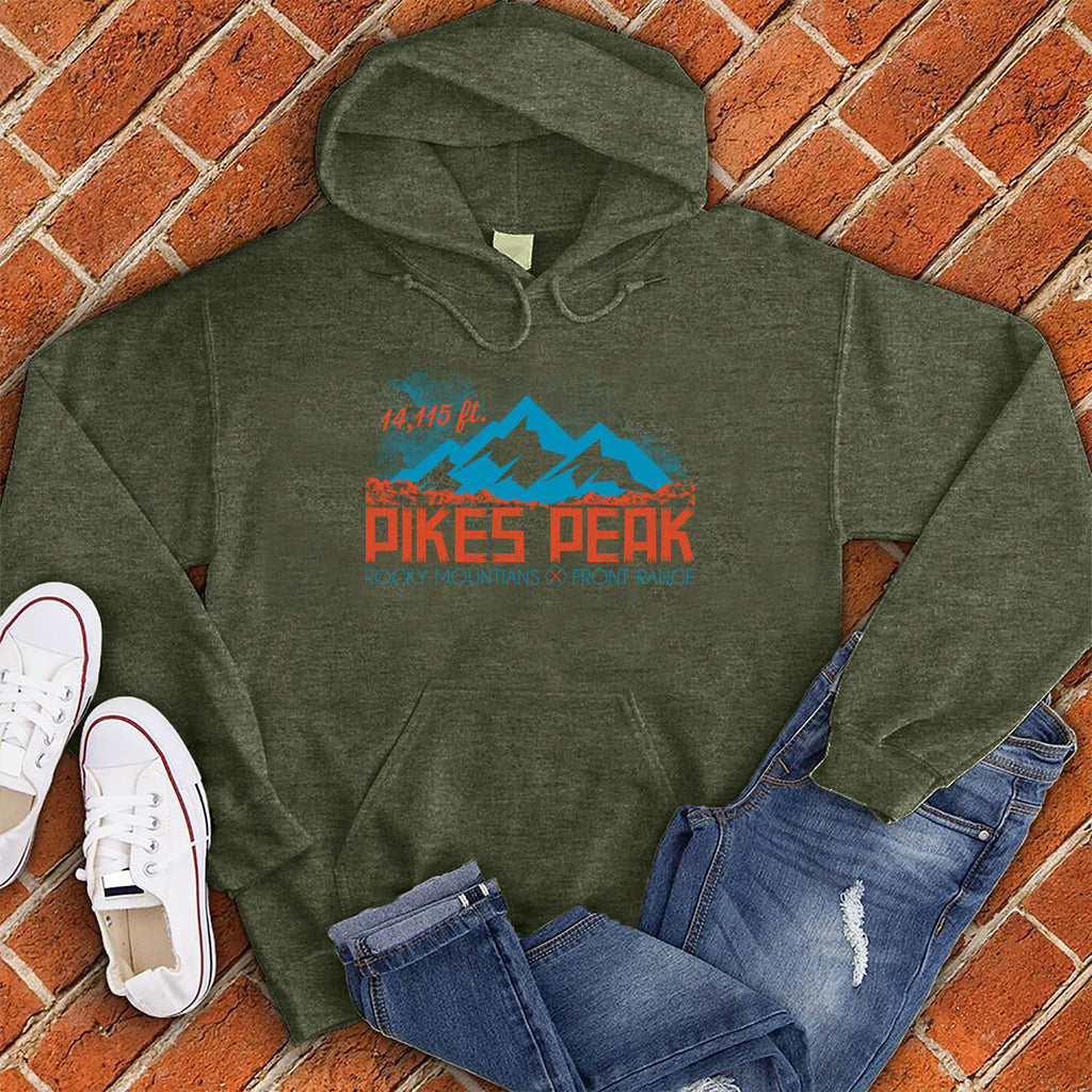 Pikes Peak Mountains Hoodie Hoodie tshirts.com   