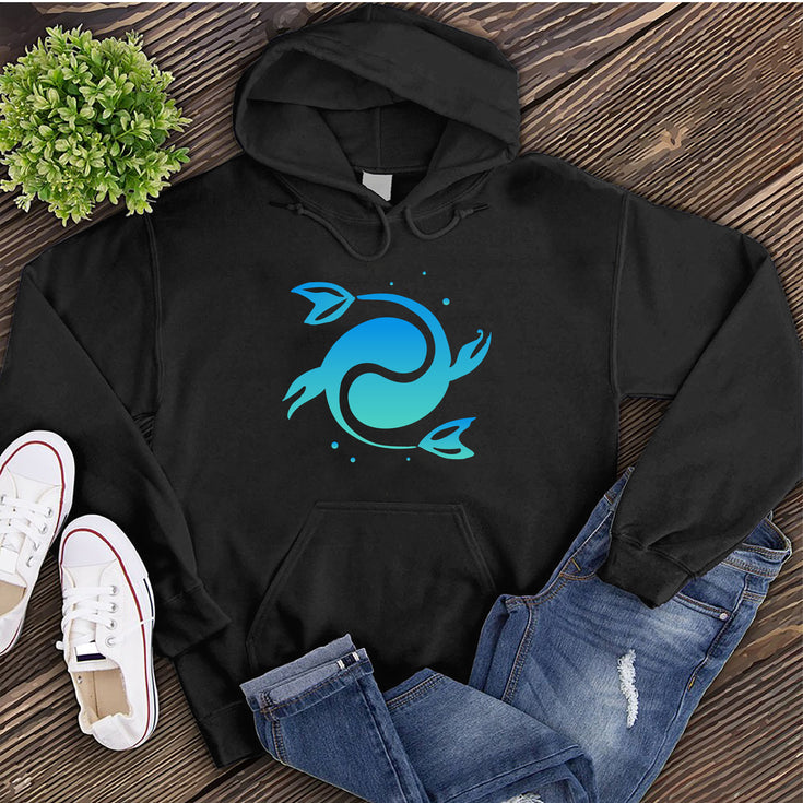 Ombre Pisces Hoodie Image