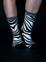Zebra Socks Image