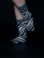 Zebra Socks Image