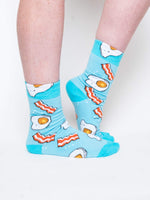 Eggs & Bacon Breakfast Socks Image