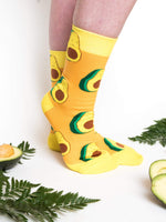 Yellow Avocado Socks Image