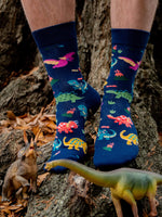Dinosaur Party Socks Image