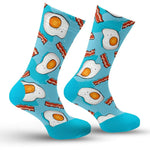 Eggs & Bacon Breakfast Socks Image