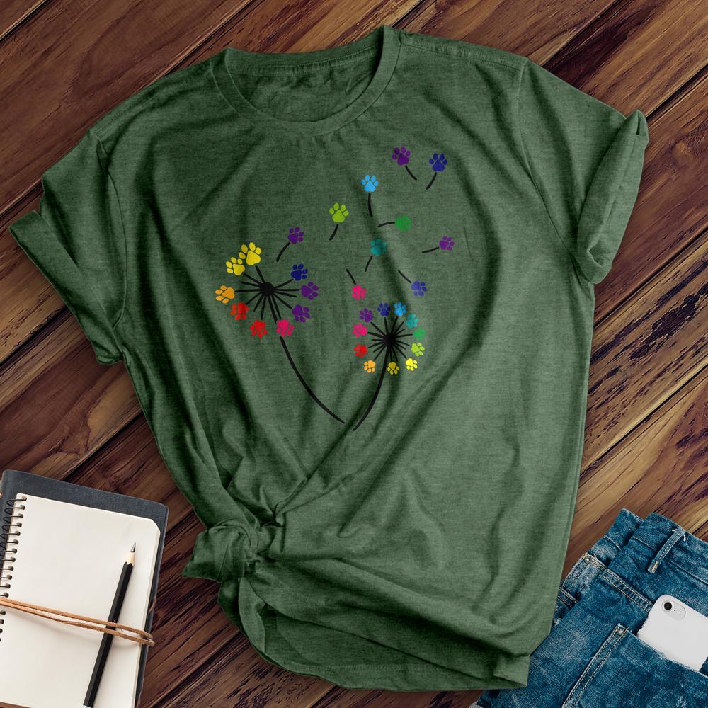 Dandelion Paw T-Shirt – Tshirts.com