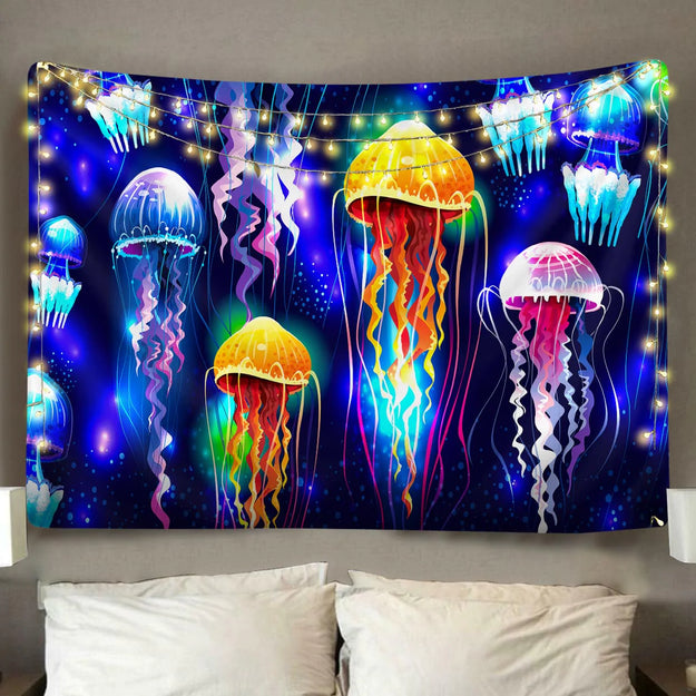 Jellyfish Dreams Tapestry Image
