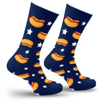 Hotdog Sandwich Socks Image