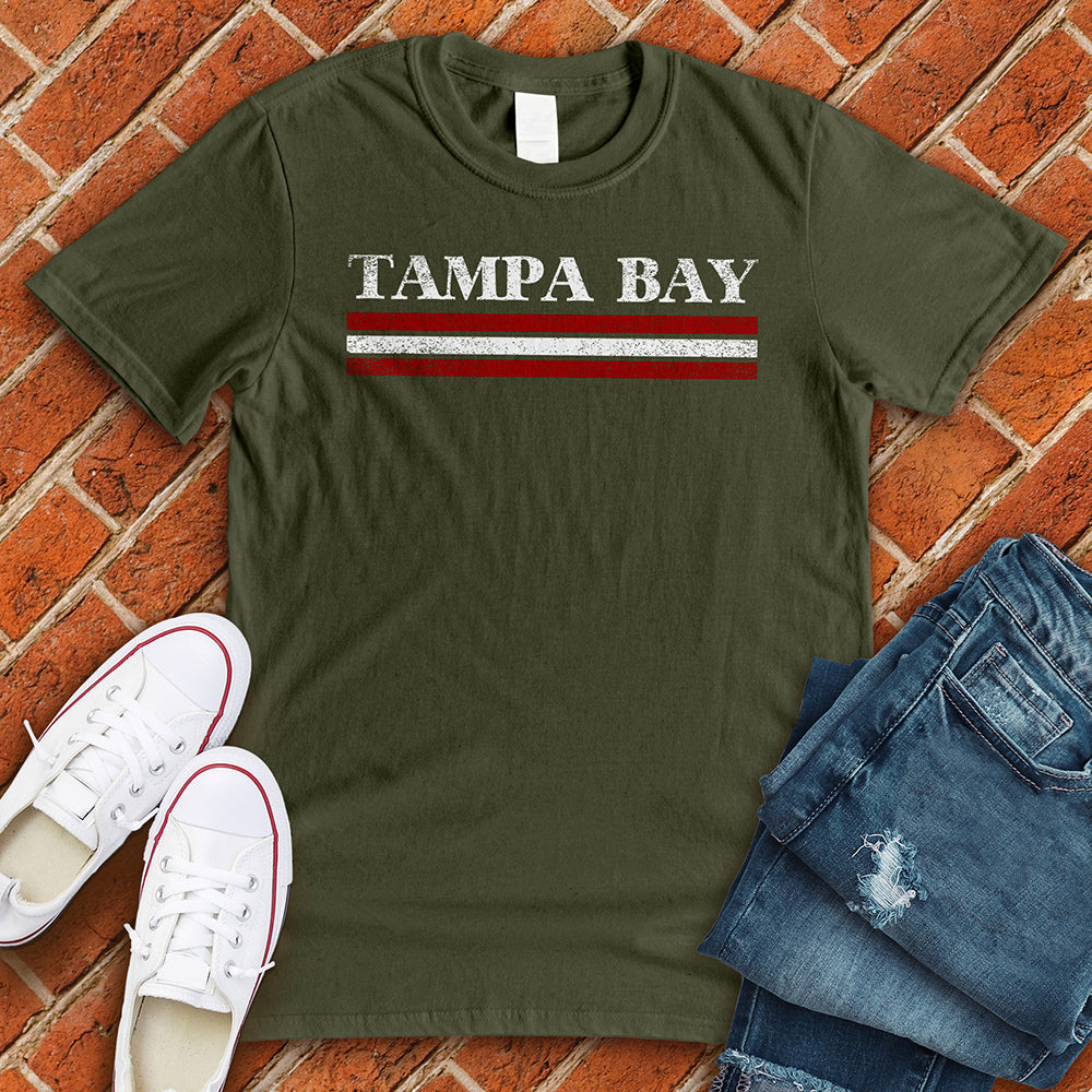Vintage Tampa T-Shirt T-Shirt tshirts.com Military Green L 