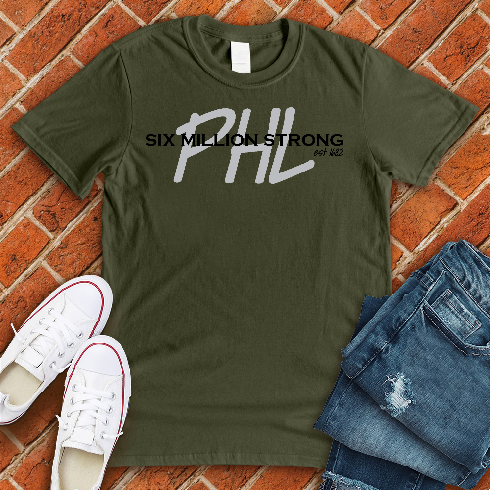 Philadelphia Pop T-Shirt T-Shirt tshirts.com Military Green L 