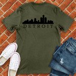 Detroit on my back T-Shirt Image