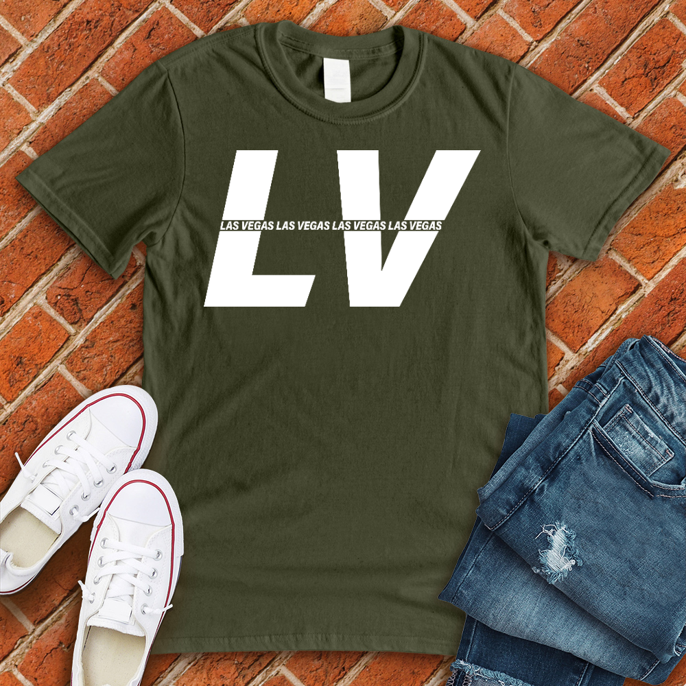 LV Stripe Alternate T-Shirt T-Shirt tshirts.com Military Green L 