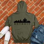 Detroit on my back Hoodie Image