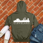 Cleveland on my back Alternate Hoodie Image