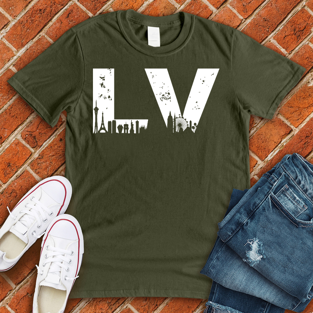 LV City Line Alternate T-Shirt T-Shirt tshirts.com Military Green L 