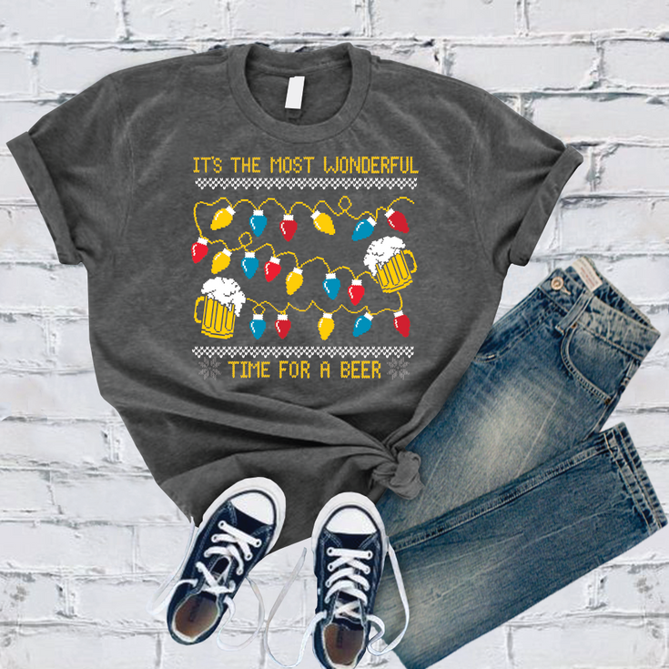 It's the Most Wonderful Time for a Beer T-Shirt Image