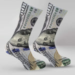 $100 Bill Socks Image