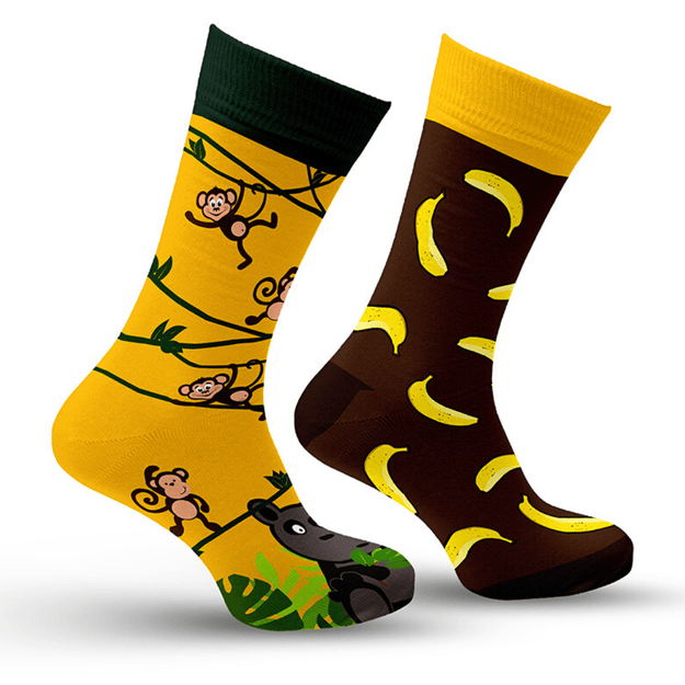 Monkey & Banana Socks Image
