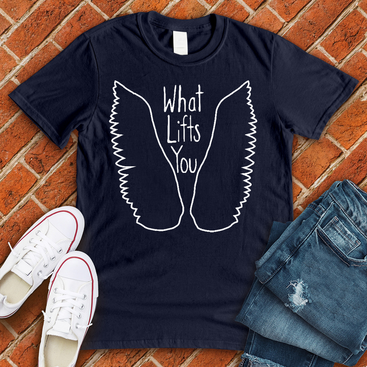 What Lifts You Outline Alternate T-Shirt Image