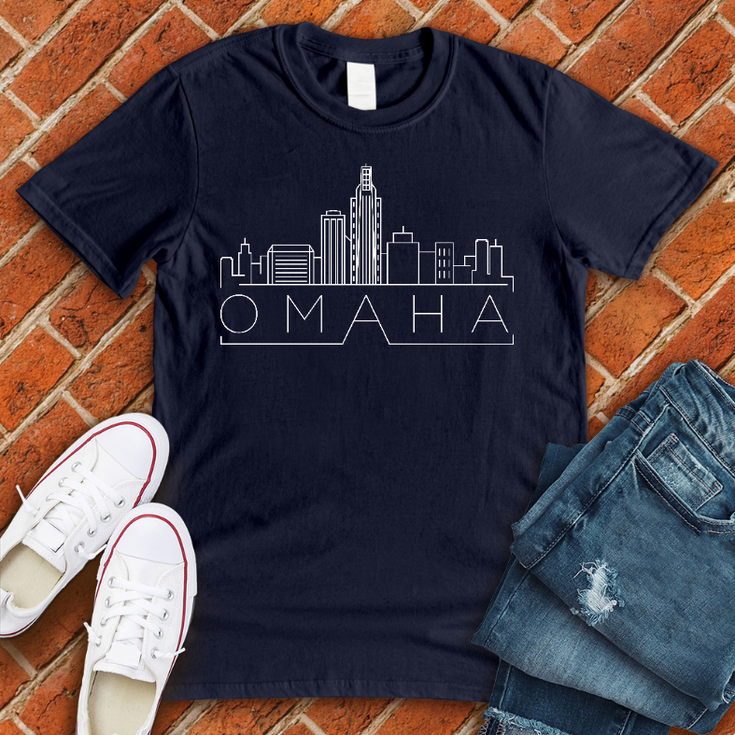 Omaha Skyline T-Shirt Image